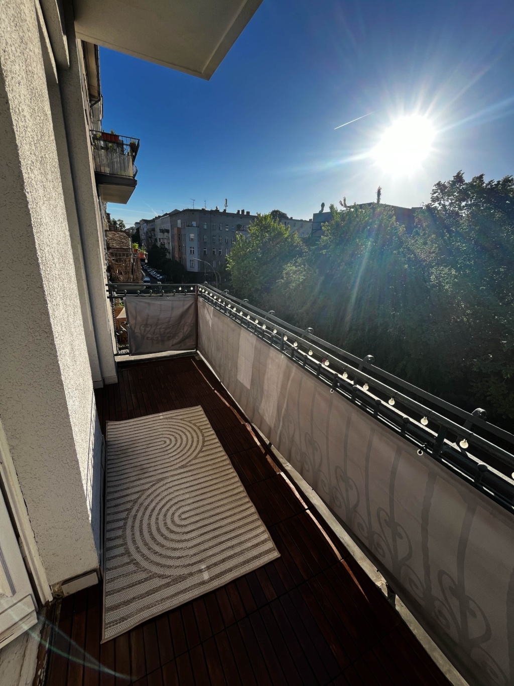Wohnung Berlin Graefestrasse - Balkon