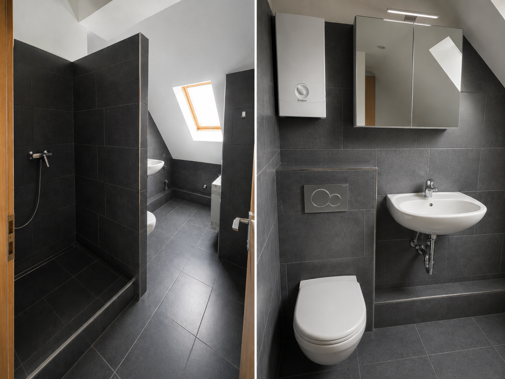 WG-Zimmer Innenstadt Ost Von-der-Tann-Straße 14 - Badezimmer