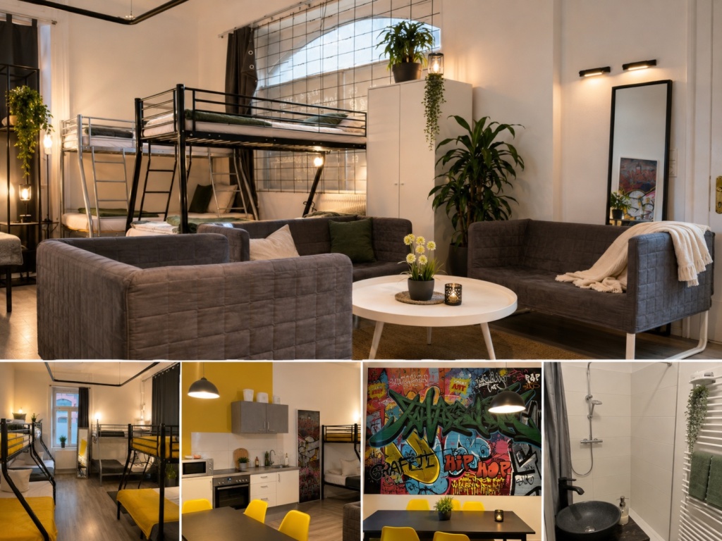 Wohnung Zellerau Frankfurterstraße 12 - Übersicht Loft a