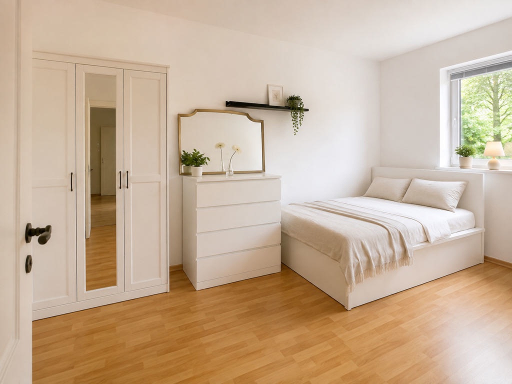 Wohnung Reinickendorf Amendestraße - Room 2 – 13 sqm | Garden View