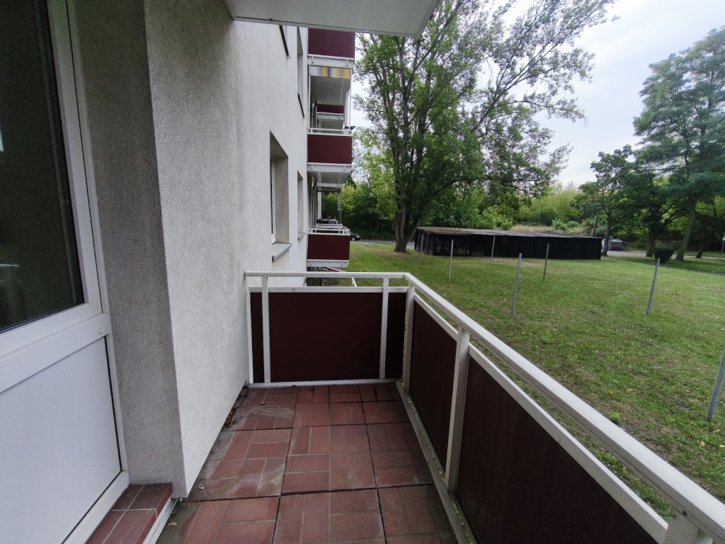 Wohnung Merseburg Arthur-Scheibner-Straße 19 - Ausblick Balkon