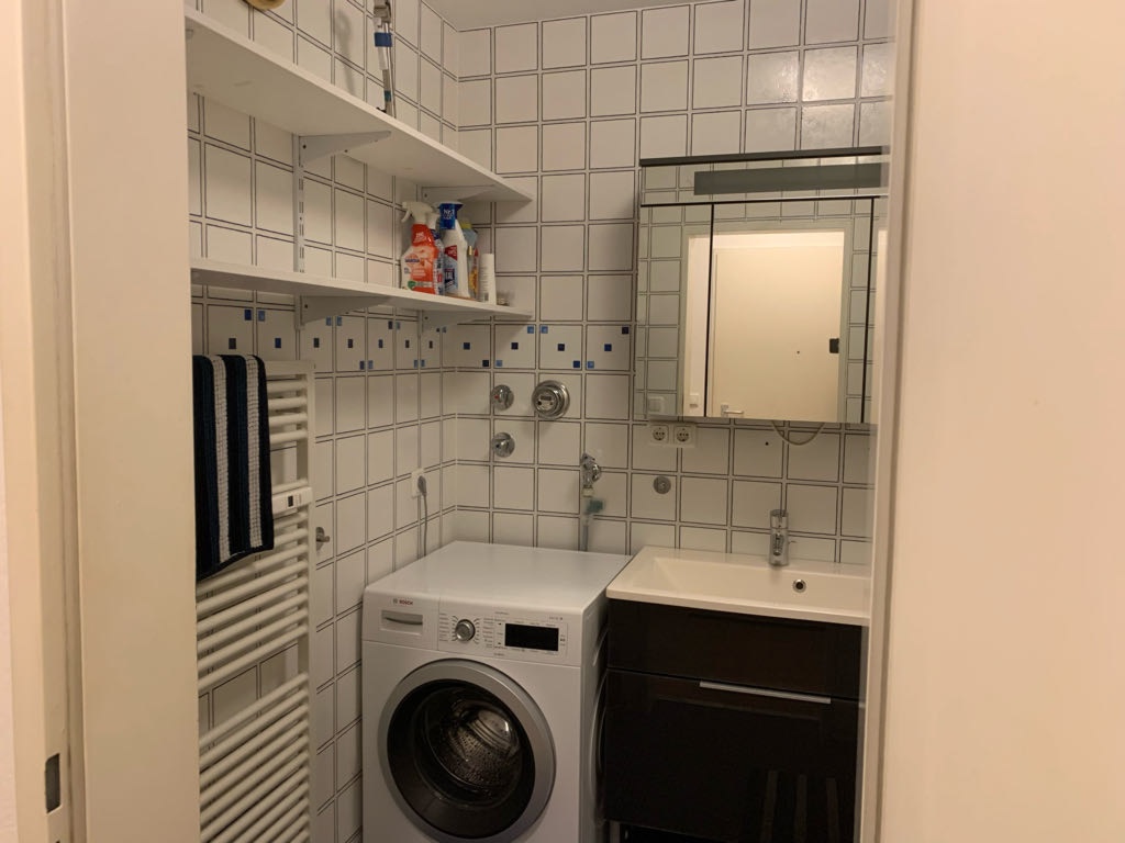 WG-Zimmer Thalkirchen-Obersendling-Forstenried-Fürstenried-Solln Bellinzonastraße 21 - Bathroom