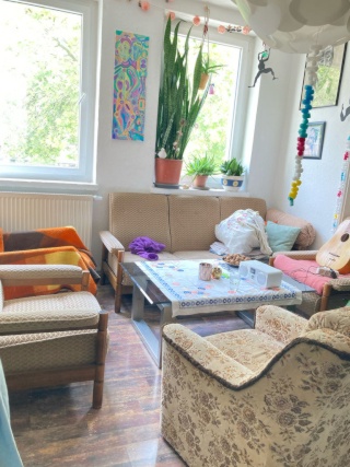 Gemütliches Zimmer in WG mit Katze
