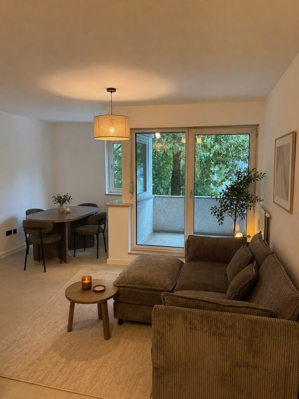 Wohnung Neuhausen-Nymphenburg leonrodstr 26 - gemütlicher Wohn/Essbereich