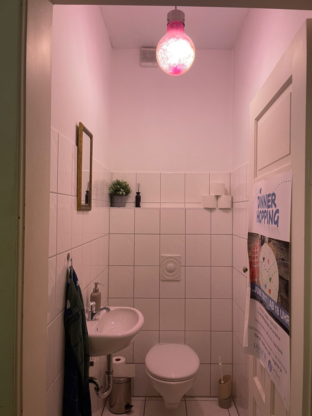 Habitación en WG Nikola Schwimmschulstraße 12 - Toilette