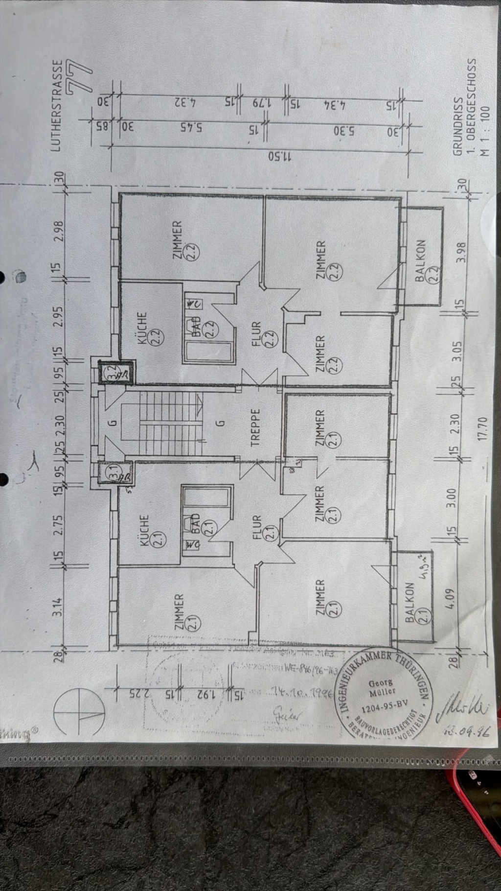 gemütlich 3-Zimmer Wohnung mit Küche – Lutherstraße 77, 7743 Jena Jena-Stadt – Vorschaubild 11