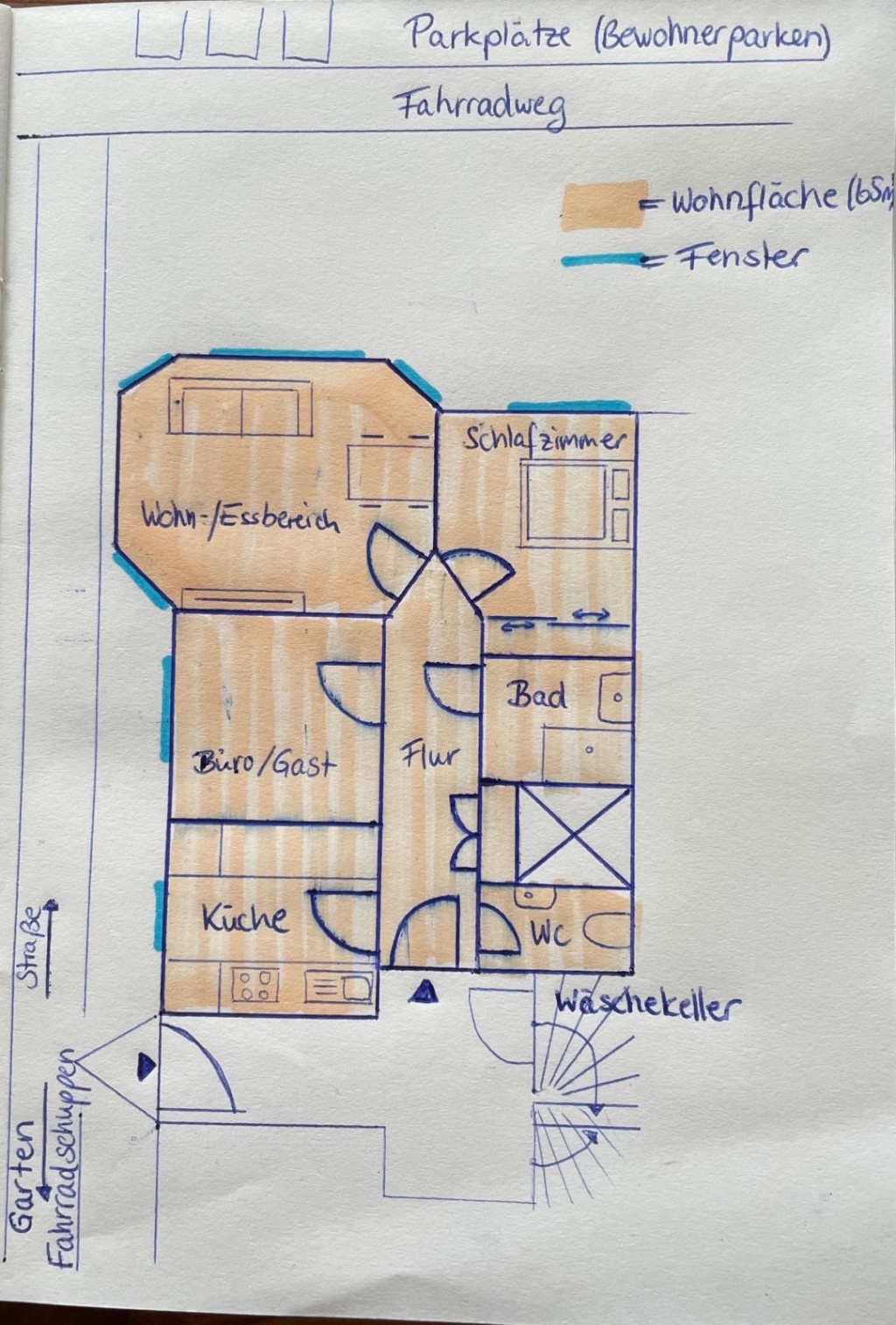 Möblierte 3-Zimmer-Wohnung zur Zwischenmiete in Aachen-Südviertel – Lütticherstr., 52074 Aachen Aachen – Vorschaubild 10