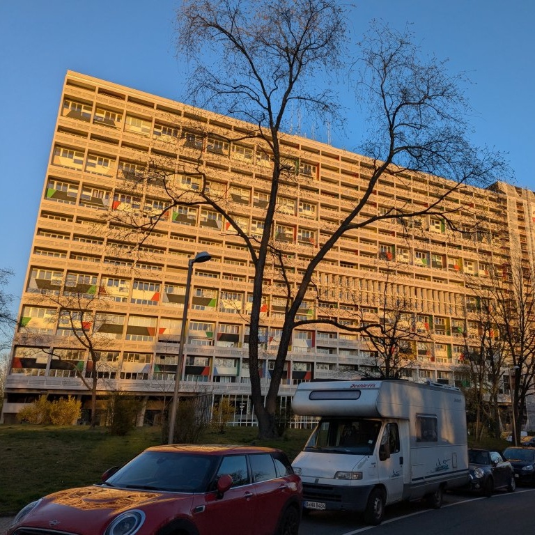 Maisonette-Wohnung im Corbusierhaus am Berliner Olympiastadion – Flatowallee 16, 14055 Berlin Westend – Vorschaubild 2