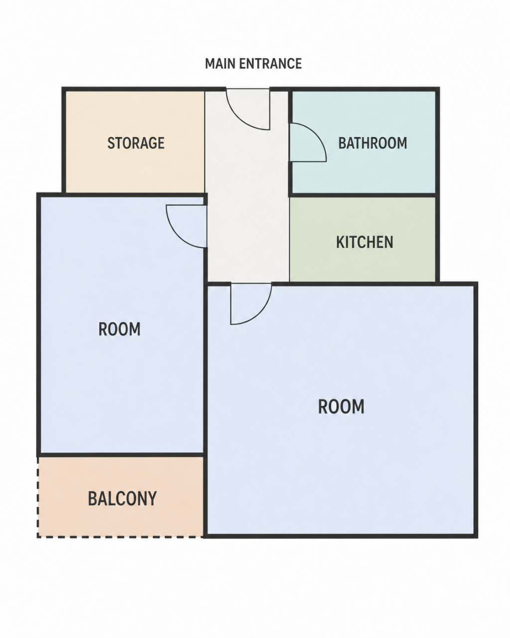 Schöne 2-Zimmer-Wohnung im Göttinger Norden zur Nachmiete | Mit kleinem Garten | Ab September | Möbliert
