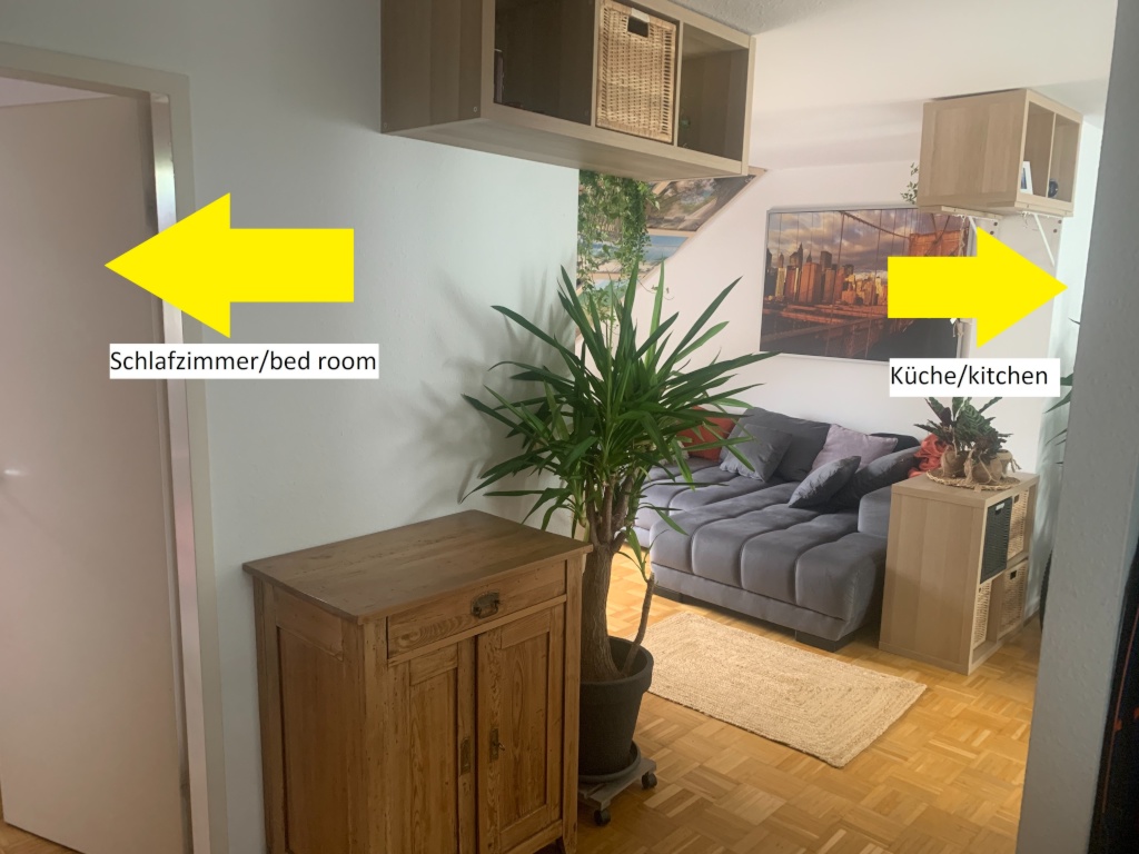 Flexible Untermiete (3 bis 4 Wochen) - Schöne Dachgeschosswohnung - Bramfeld/Barmbeck