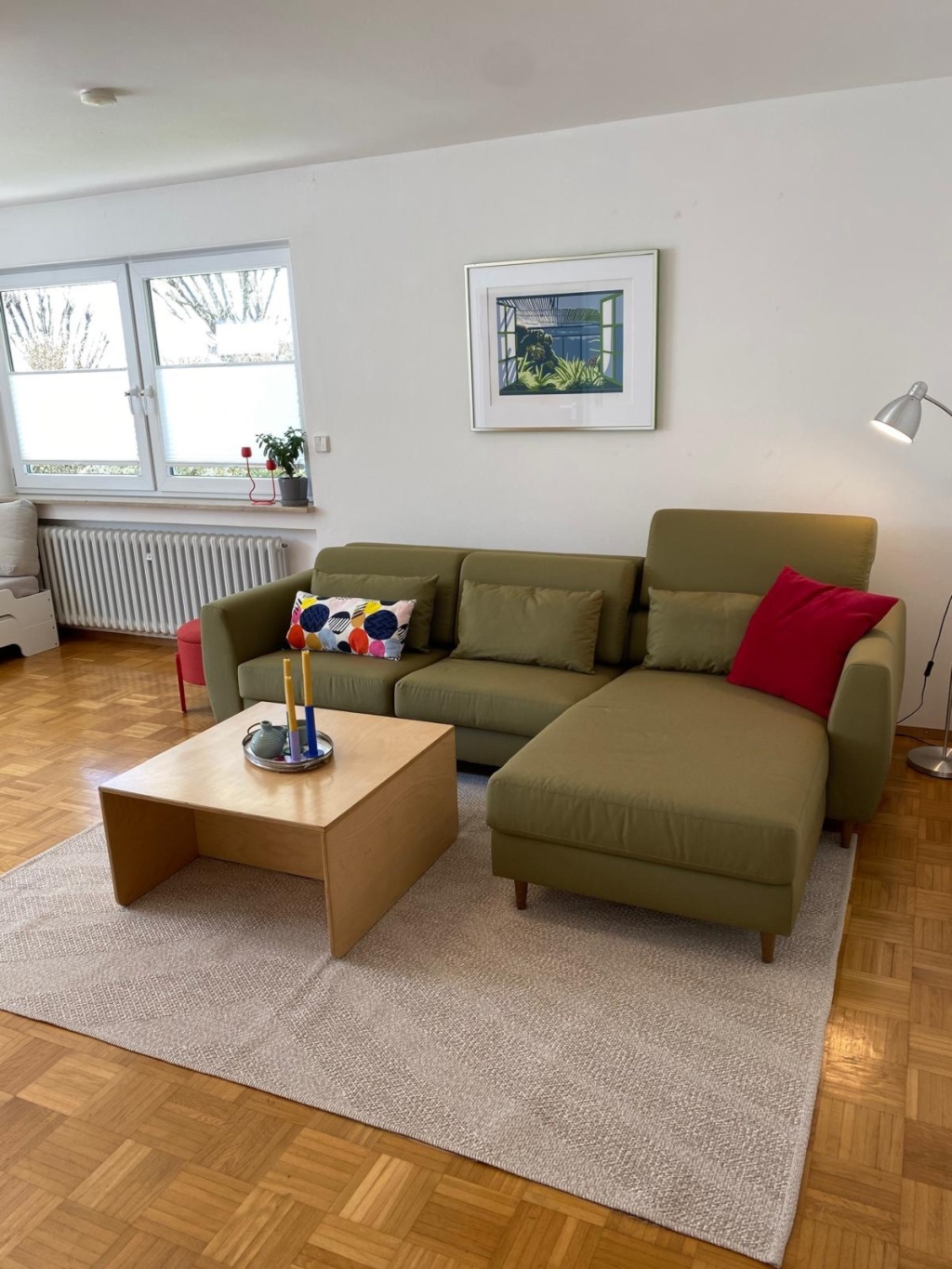 Bright, Furnished 2-Room Garden Apartment with Large Terrace in Prime Location in Tübingen