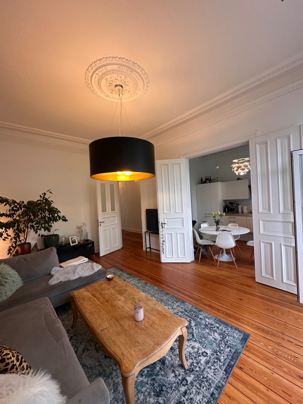 Untervermietung in Hamburg-Eimsbüttel | 15.09. – 27.10. Ca. 100 m2 Altbauwohnung · 4,5 Zimmer · 2 Balkone · 2. Stock – Moorkamp, 20357 Hamburg Eimsbüttel – Vorschaubild 14