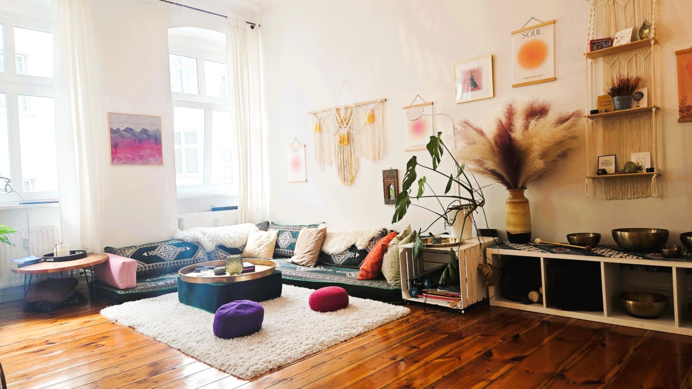 Wohnung Friedrichshain Holteistraße - Wohnzimmer