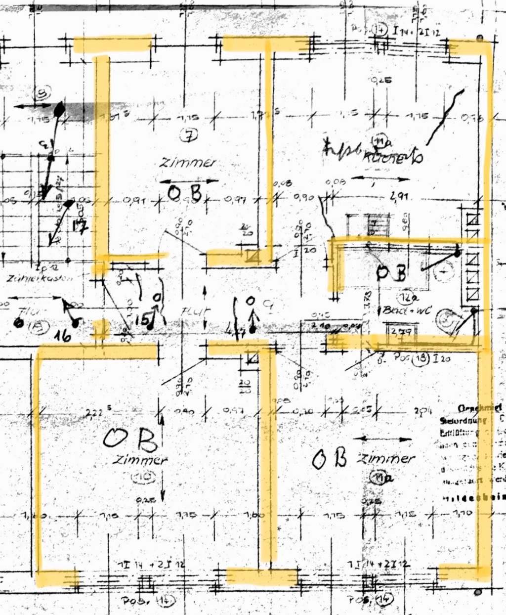 3 Zimmer Wohnung (67qm) in zentraler Lage, Küche, 2er oder 3er WG bevorzugt – Hinter dem Schilde 1, 31134 Hildesheim Stadtmitte – Vorschaubild 13