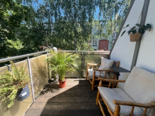 Pankow sublet 15.11-15.12 (980€) - 1 month Beautiful Fully Furnished 3-room with balcony — photo 1