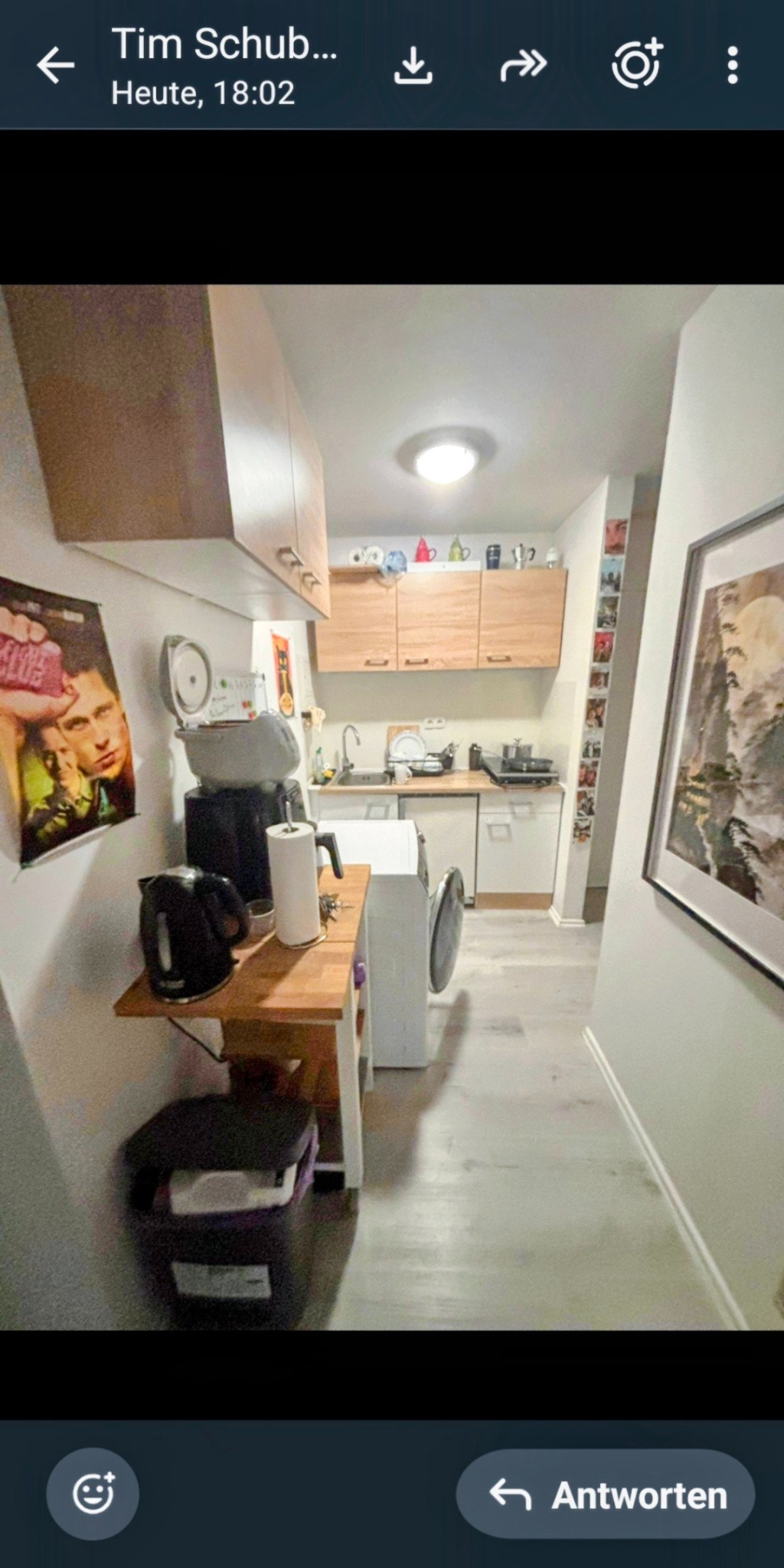Moderne, zentrale, helle 2- Zimmerwohnung mit Balkon, Einbauküche und Kellerabteil in München WG geeignet – 81673 München Berg am Laim – Vorschaubild 6