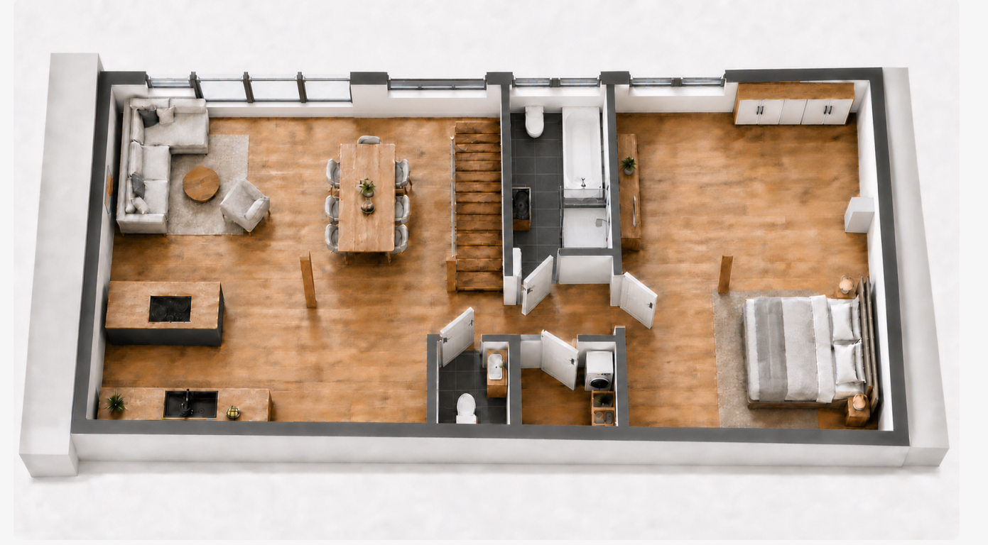 Wohnung Seckenheim Kloppenheimer Straße 11 - Übersicht Obergeschoss
