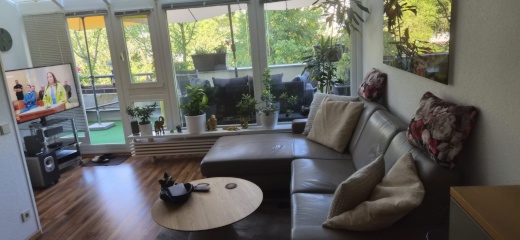 Möblierte 2-Zimmer-Wohnung mit großer Terrasse zur Übergangsmiete — photo 1