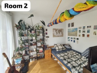 Ad image: Queer WG looking for longterm flatmates