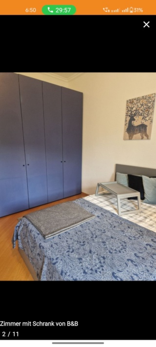 Anzeigenbild: Shared furnished room for sublet in Mannheim city centre.