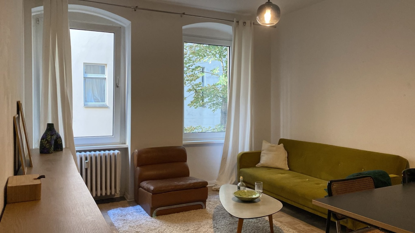 Flat schillerkiez Allerstraße - Wohnzimmer