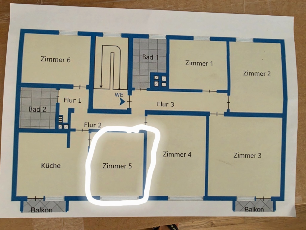 WG-Zimmer Traunstein Rosenheimer Straße 48 - Bild 1