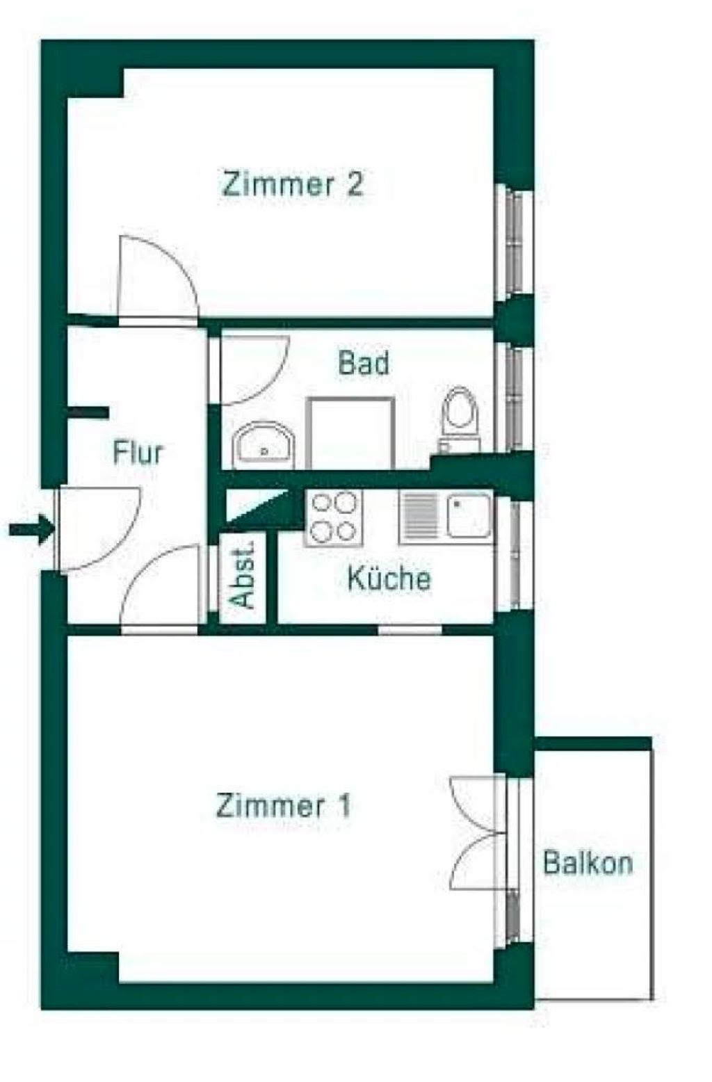 Flat Friedrichshain Scheffelstraße 6 - picture 6