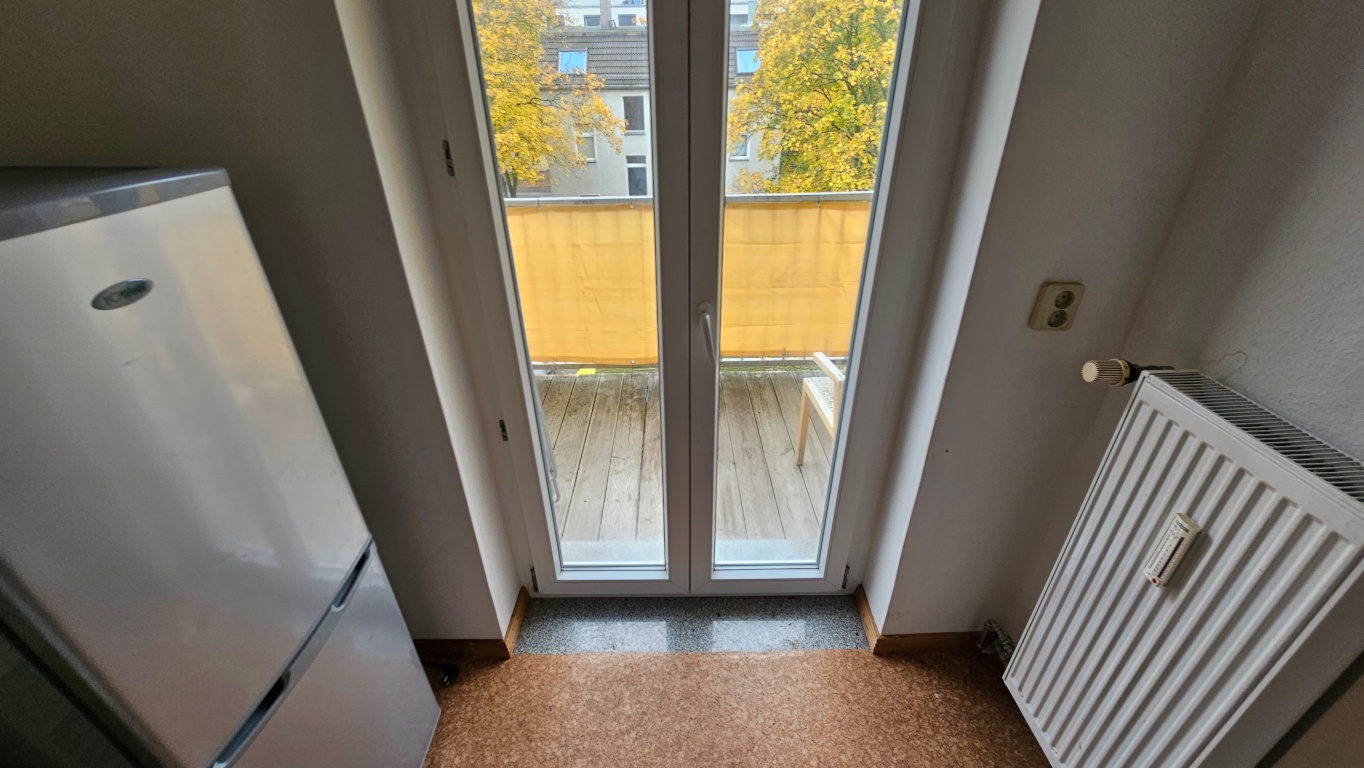 Vermiete 1-Raumwohnung mit Balkon – Hertzstraße, 13158 Berlin Pankow – Vorschaubild 4