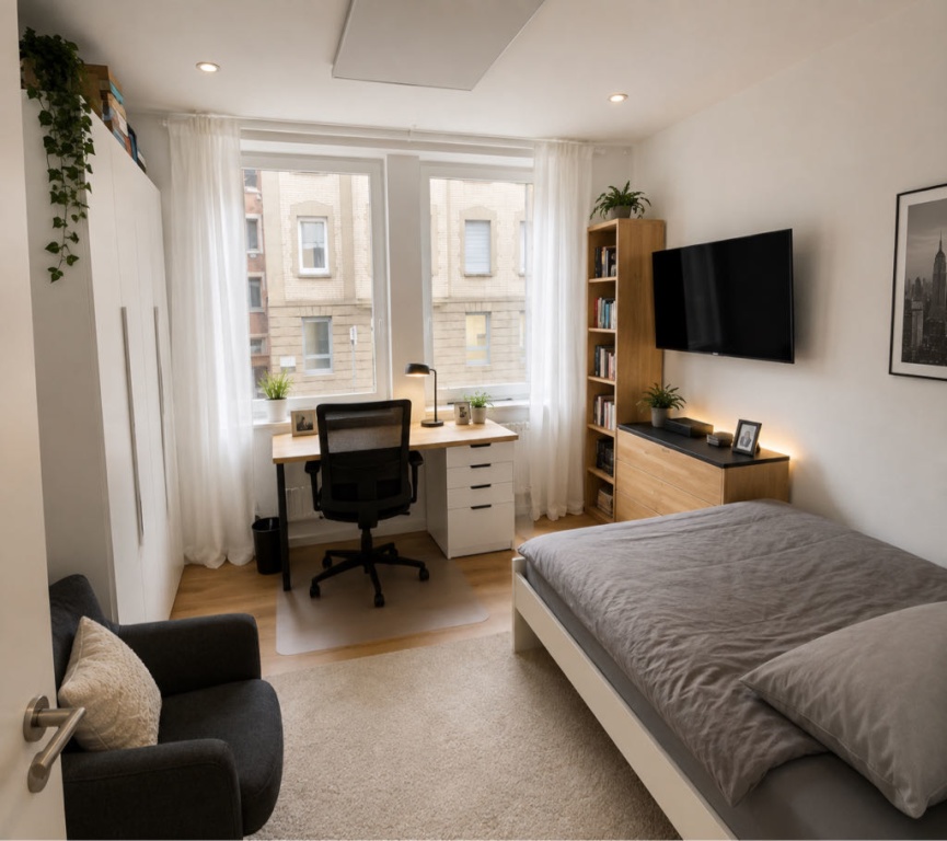 Habitación en WG Ost Schwarenbergstraße 46 - Zimmer 3