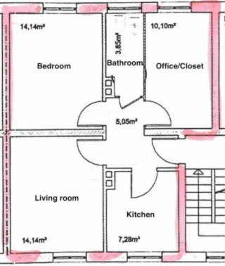 Imagen del anuncio: Umfassend modernisierte 3-Zimmer-Wohnung in Traunstein