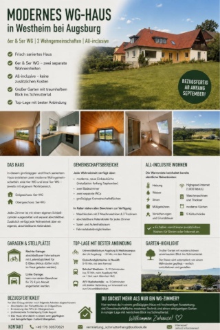 Imagen del anuncio: Modernes WG-Haus im Grünen