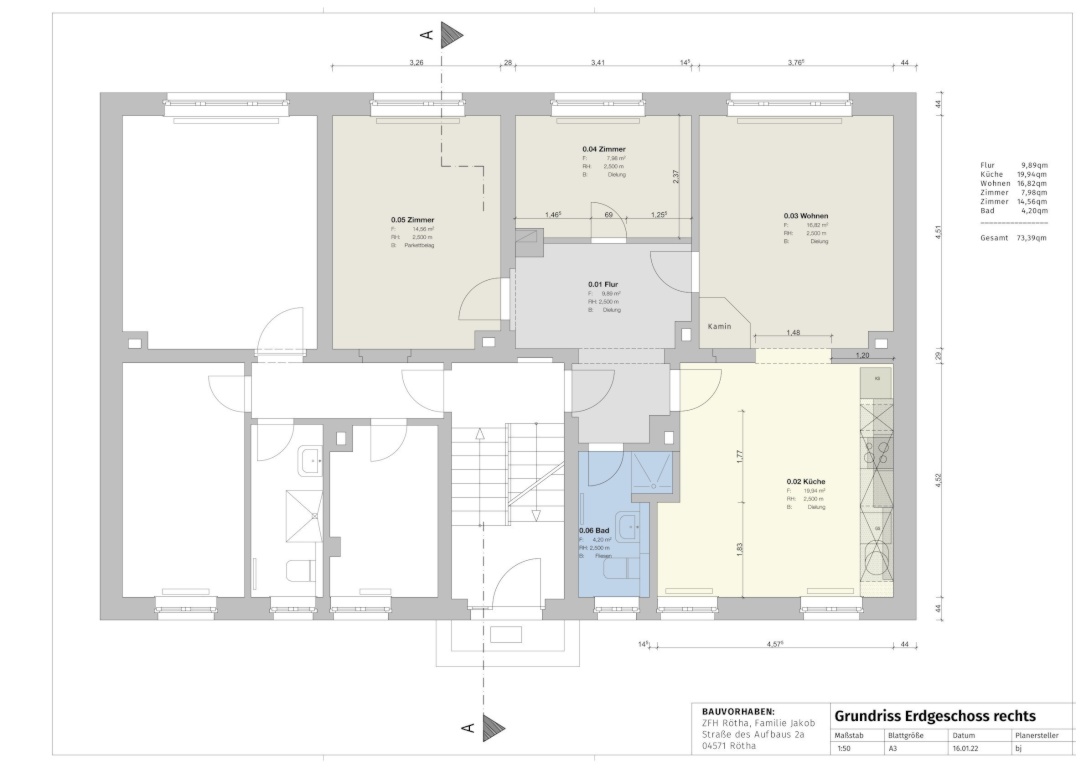 Wohnung Rötha Straße des Aufbaus 2A - Bild 12
