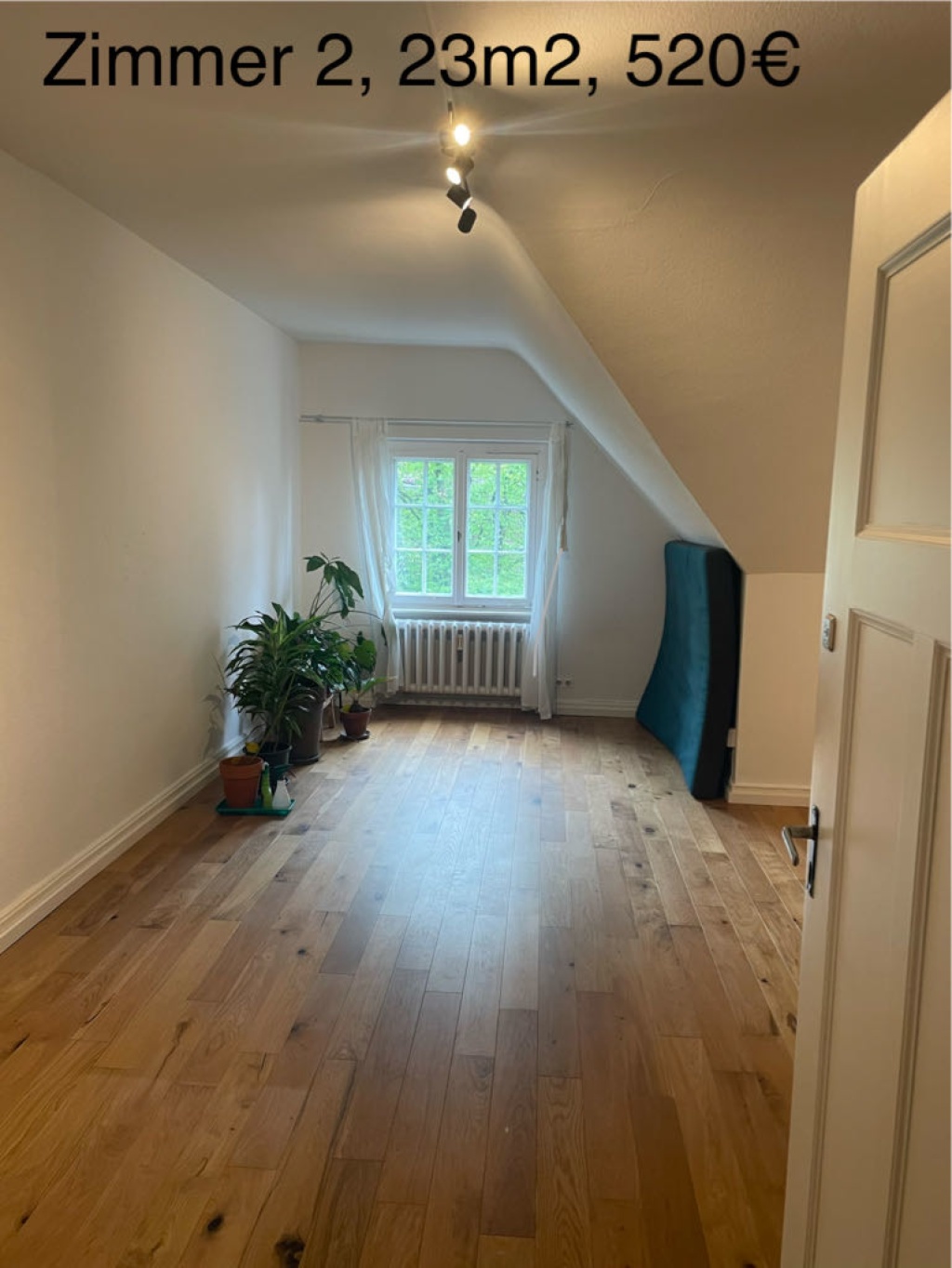 Habitación en WG Wiehre Nähe Lorettostraße - Zimmer 2, 23m2, 520€
