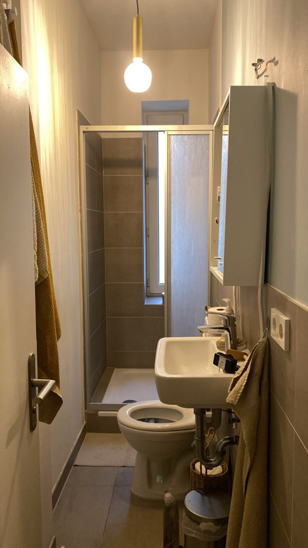 Flat schillerkiez Allerstraße - Badezimmer