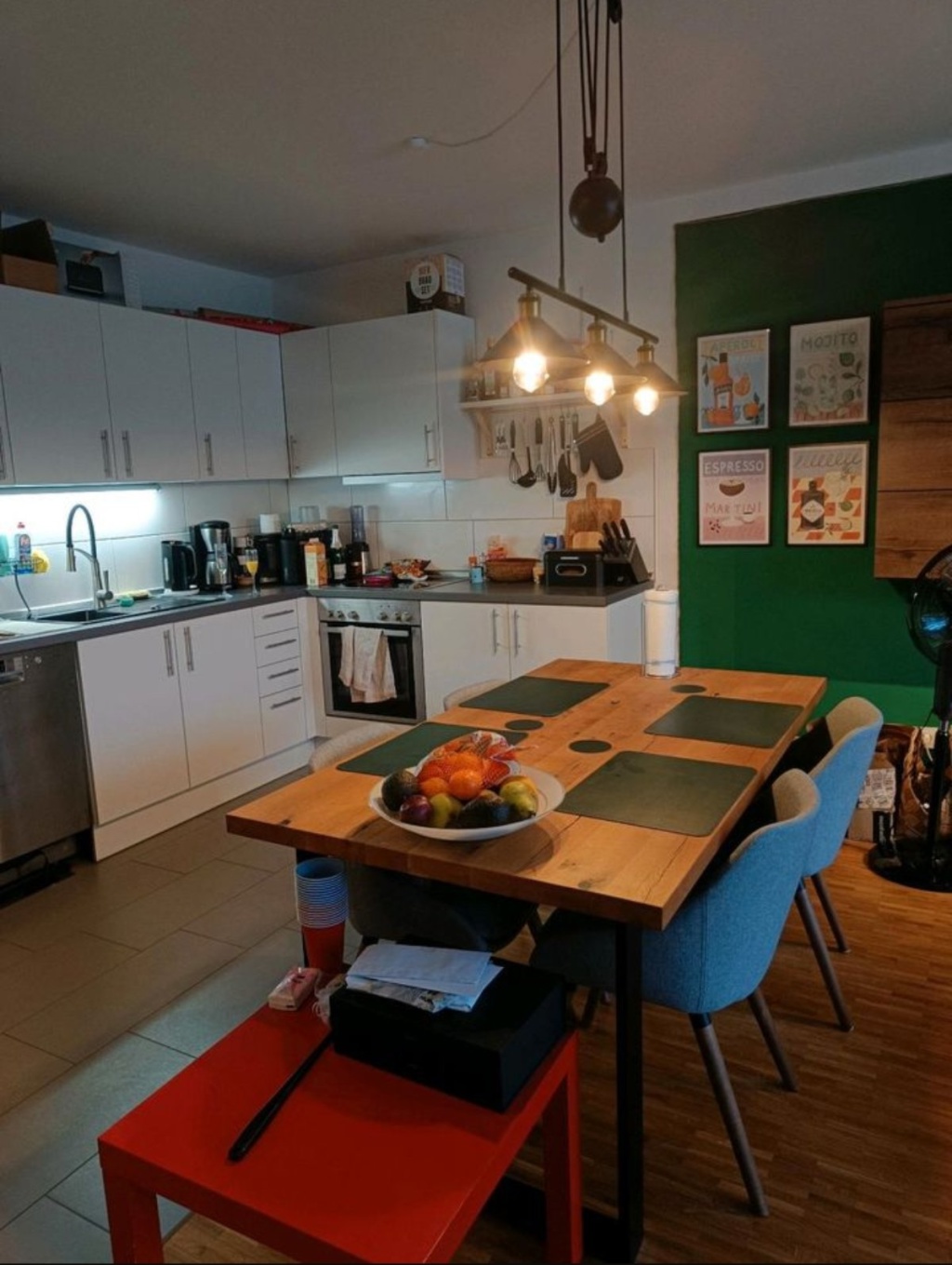 Apartamento Barmbek-Nord Tieloh 77 - Küche