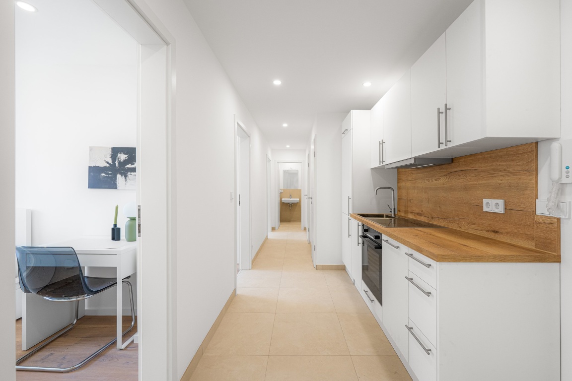 WG-Zimmer Sendling Leipartstraße 13 - Küche /Corridor
