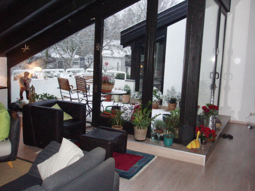 WG-Zimmer Lindenthal Görlitzer Straße - Blick-Wohnzimmer-Terasse-Bild2