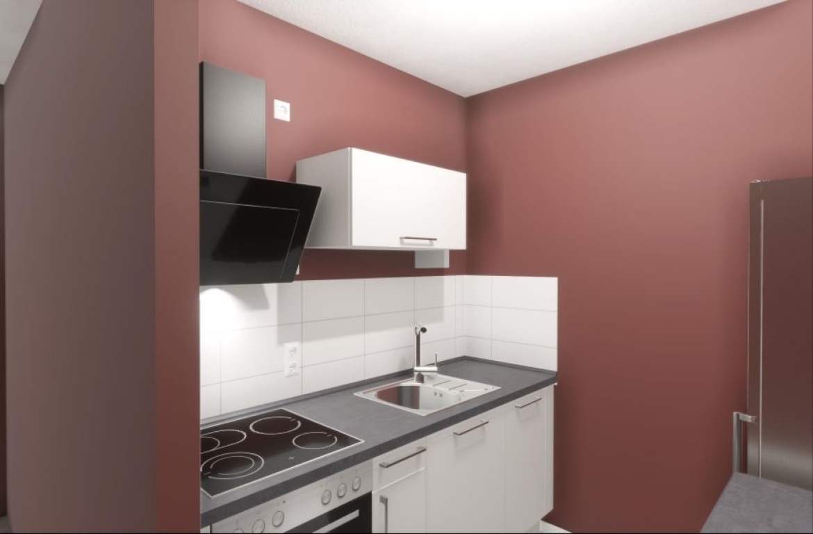 Wohnung Freiberg Friedeburger Straße 70 - Küchenansicht (3)