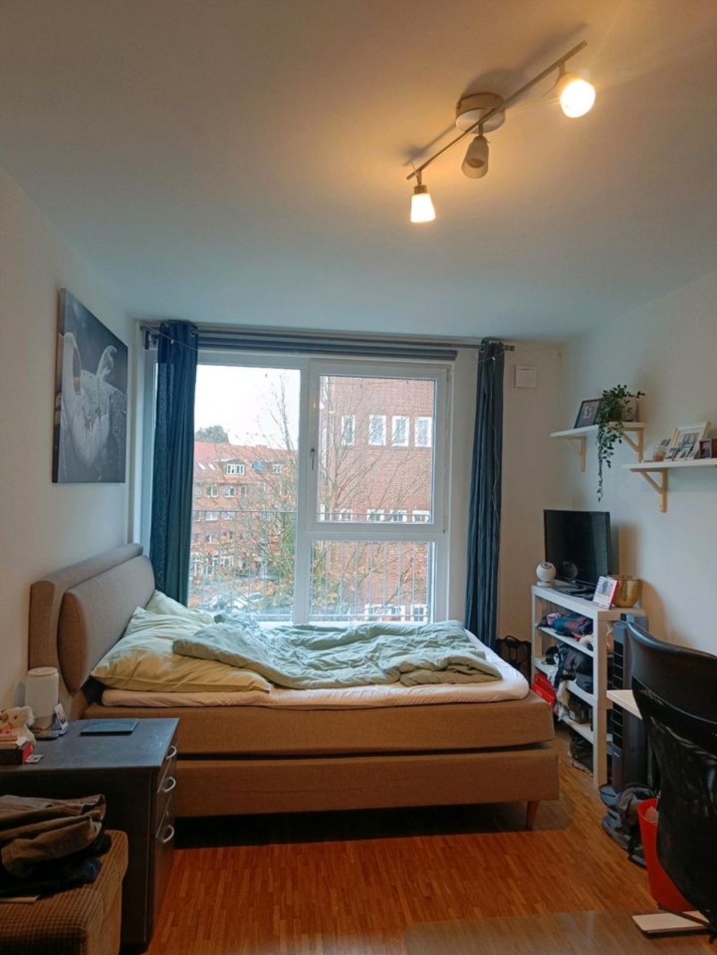 Apartamento Barmbek-Nord Tieloh 77 - Schlafzimmer