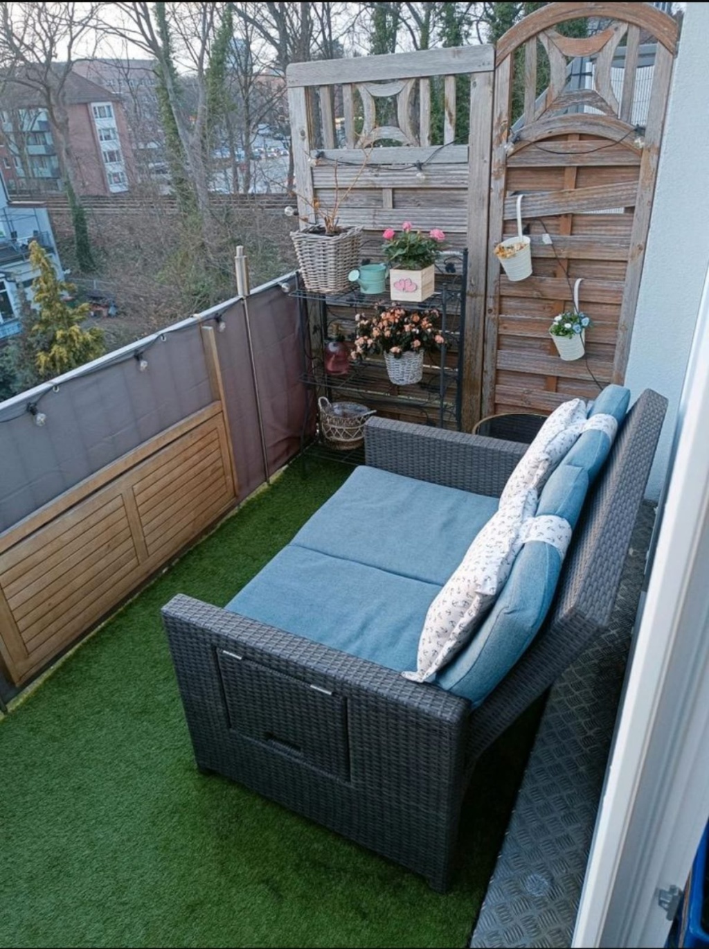 Apartamento Barmbek-Nord Tieloh 77 - Balkon
