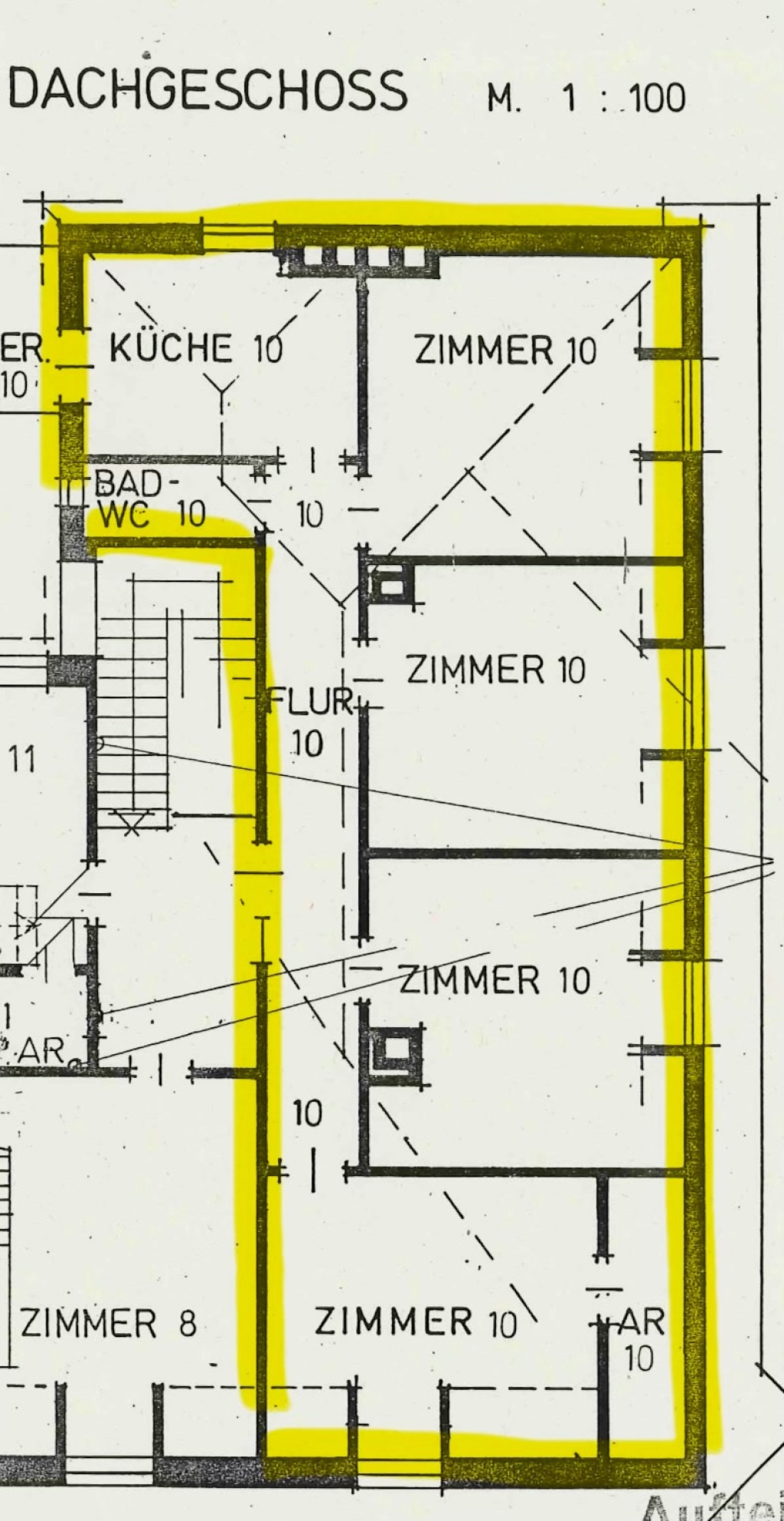 Lichtdurchflutete 3,5-Zimmer-Gründerzeitwohnung – Mozartstraße 00, 70180 Stuttgart Süd – Vorschaubild 8