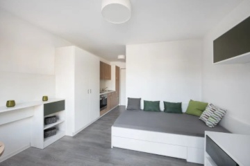 Untervermietung (Zwischenmiete / Subletting) 5 Monaten - Komfort Urban iLive Vollmöblierte Wohnung Heilbronn 23 m2 ab 01.10.2026 (717 EUR)  (NUR für EINE (1) Person) Heilbronn. Suitable for Young Professionals / Students / Interns / Trainees
