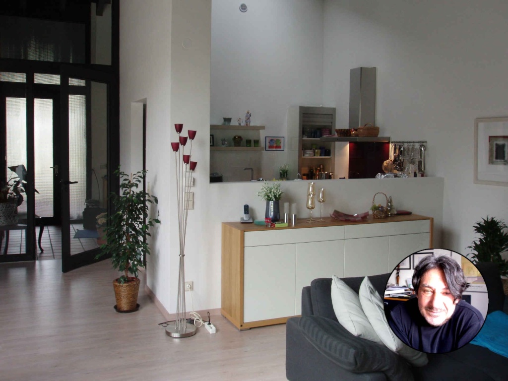 WG-Zimmer Lindenthal Görlitzer Straße - Blick-Wohnzimmer-Küche