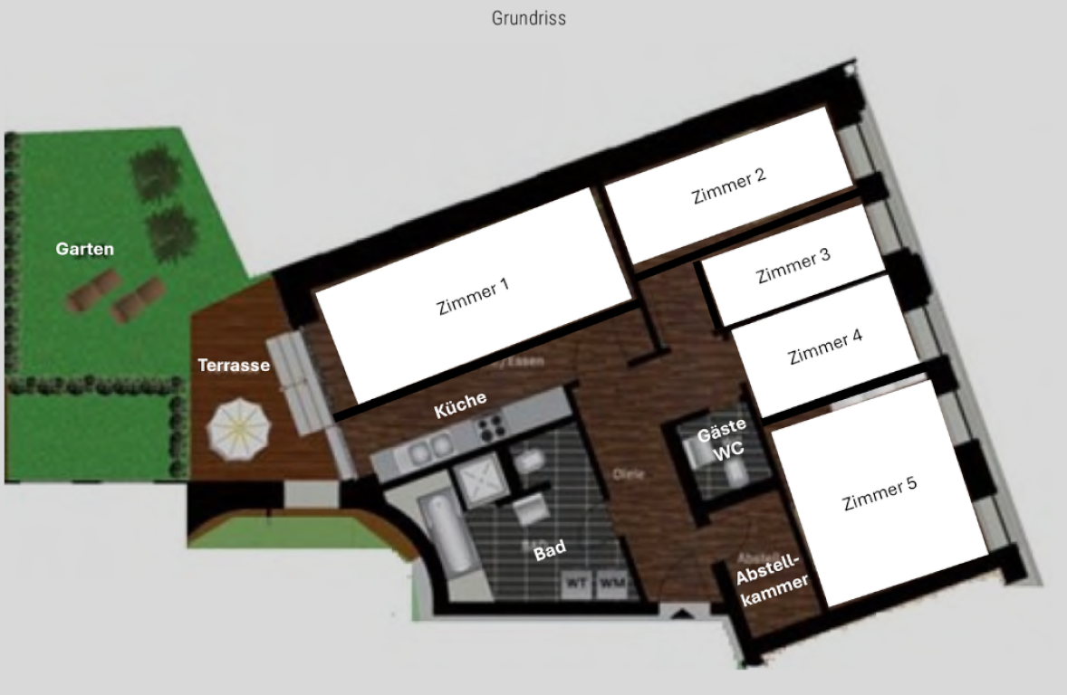 WG-Zimmer Zentrum Rosa-Luxemburg-Straße - Bild 2