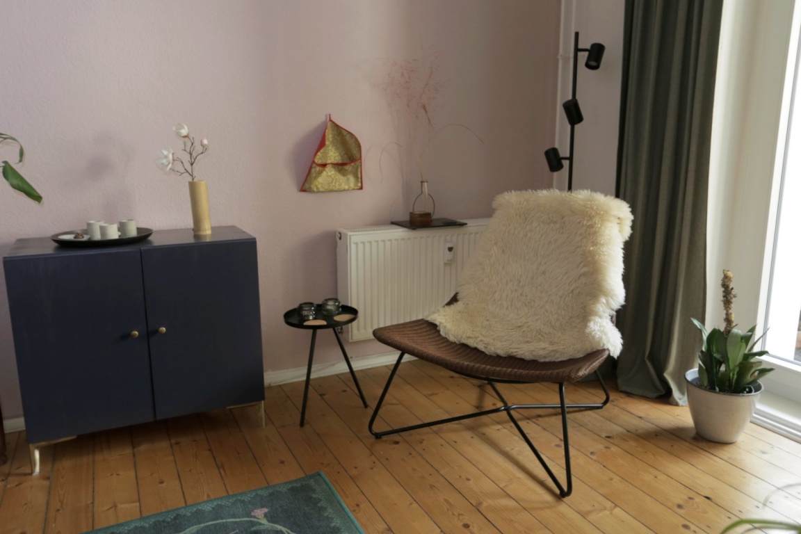 Wohnung Neukölln Warthestraße - Wohzimmer / Living room