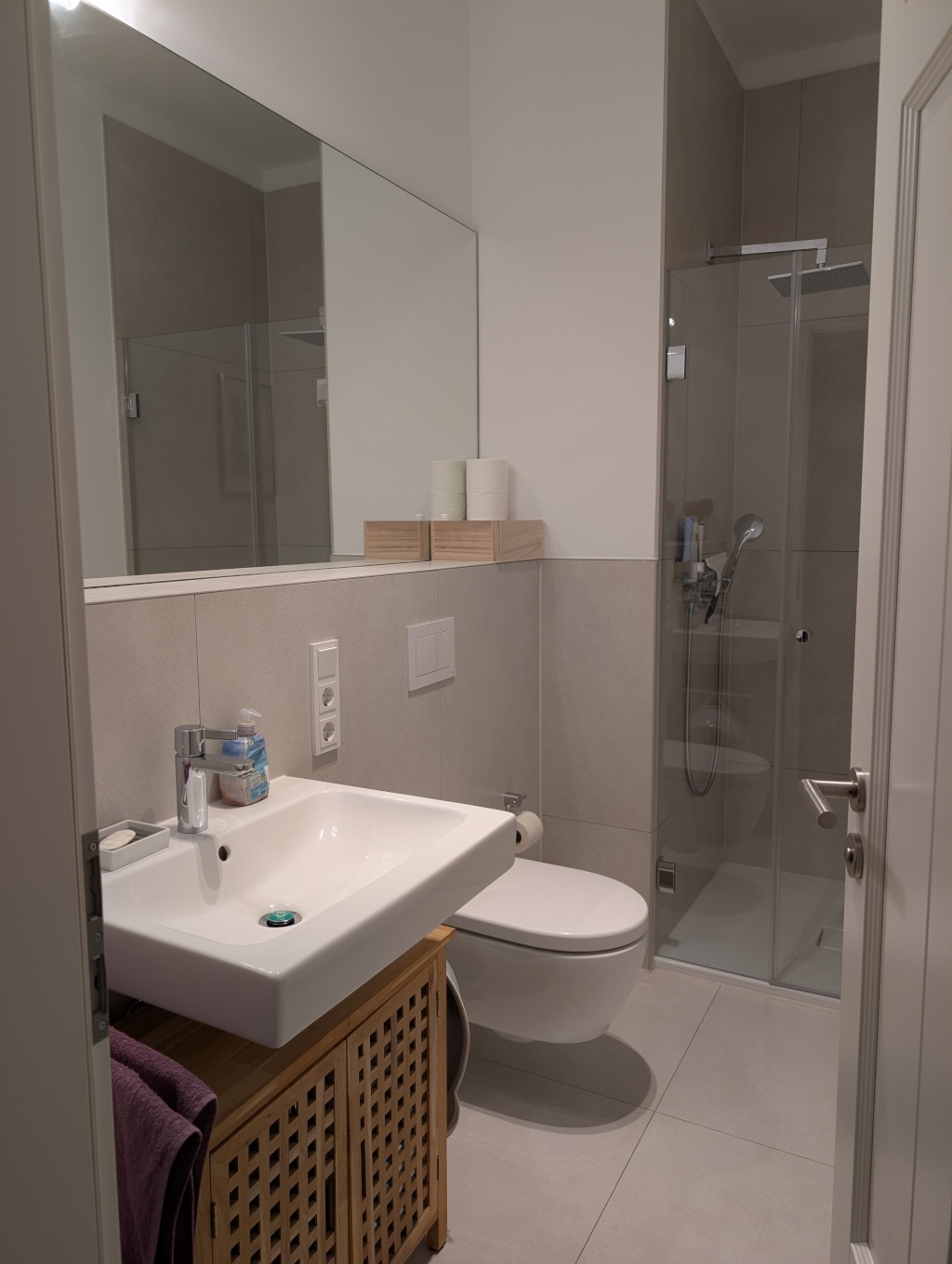 Wohnung Hannover Lister Meile 25 - Duschbad