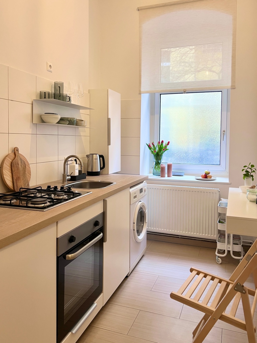 Charmante, ruhige, voll möblierte Altbauwohnung auf Zeit, Hinterhaus, Charlottenburg Berlin! – Philippistr 2, 14059 Berlin Charlottenburg – Vorschaubild 7