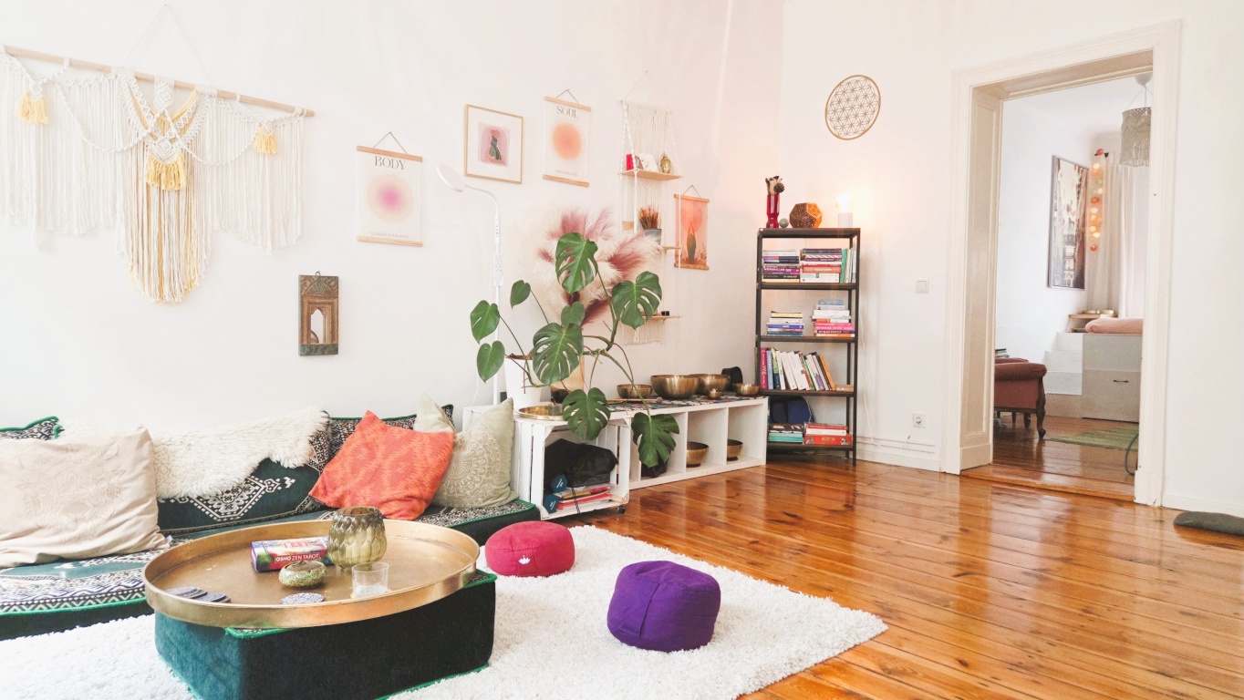 Wohnung Friedrichshain Holteistraße - Wohnzimmer