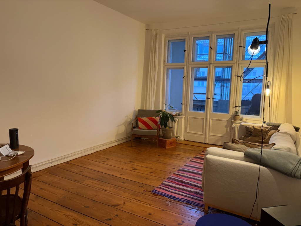 Flat Friedrichshain Schreinerstraße 50 - Wohnzimmer