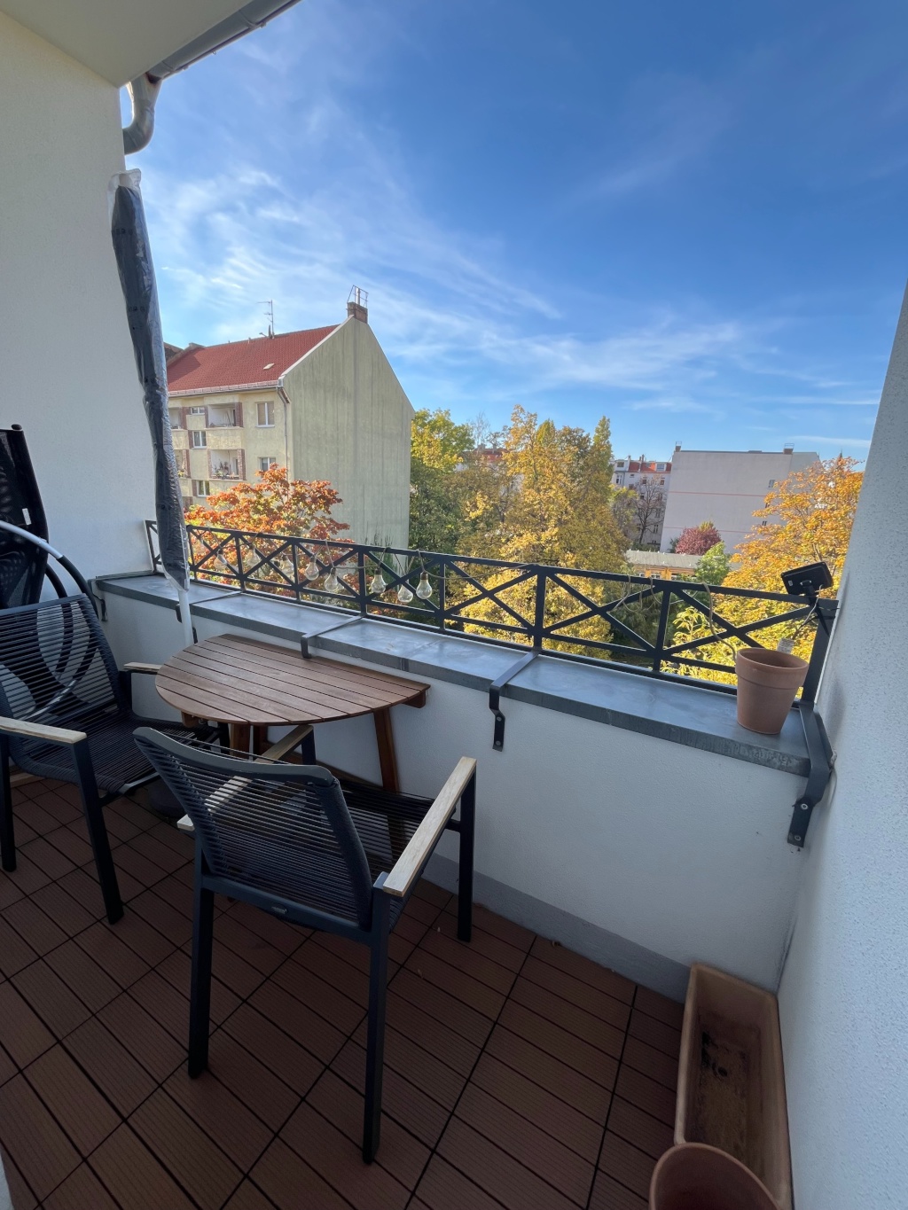 Flat Prenzlauer Berg Scherenbergstraße - Blick vom Balkon